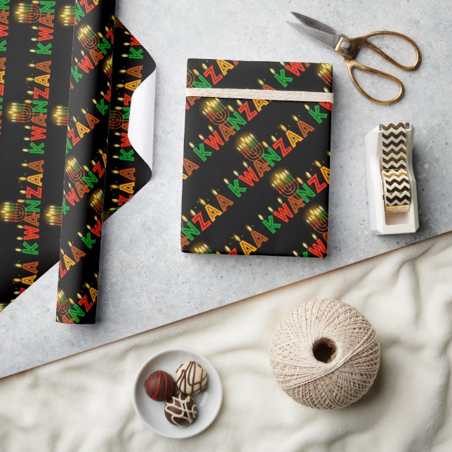 Kwanzaa Wrapping Paper (Crafts)