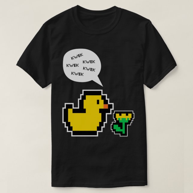 kwek kwek kwek duck T-Shirt (Design Front)