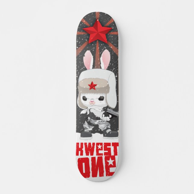 KWESTONE REDSTAR SKATEBOARD (Front)