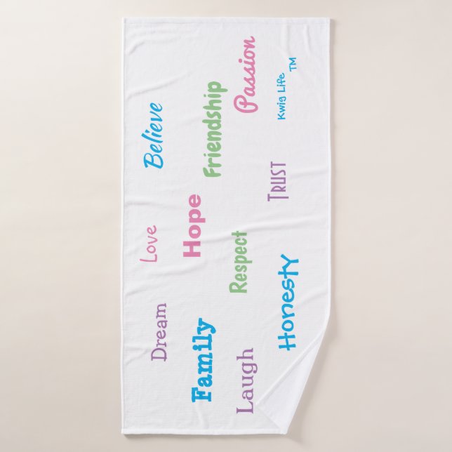 Kwig Life TM Bath Towel (Bath Towel)