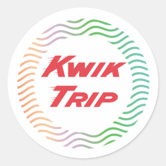 Kwik trip classic round sticker