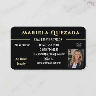 KWLegacy CUSTOM Mariela Business Card