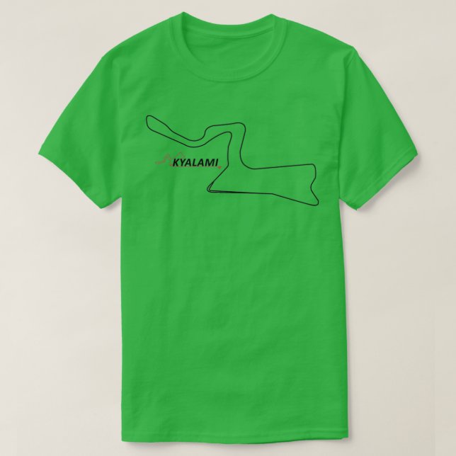 Kyalami Racetrack T-Shirt (Design Front)