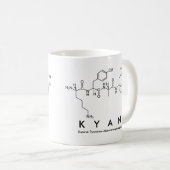Kyan peptide name mug (Front Right)