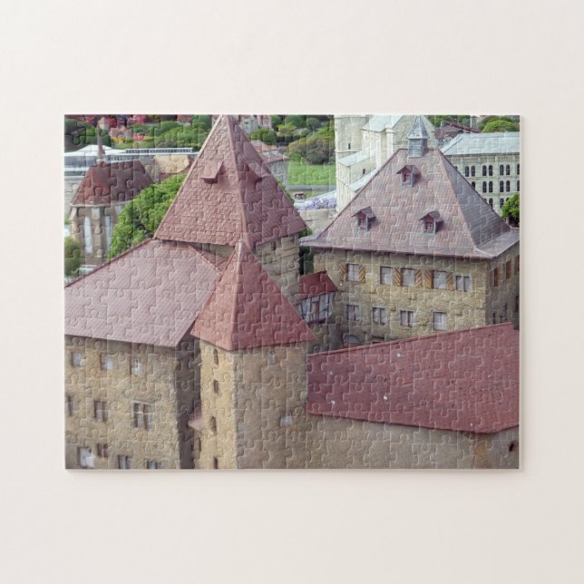 Kyburg castle jigsaw puzzle (Horizontal)
