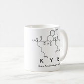 Kye peptide name mug (Front Right)