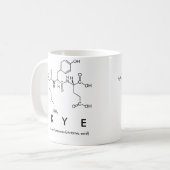 Kye peptide name mug (Front Left)