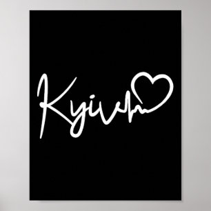 Kyiv Heartbeat City Of Kiev Ukraine Poster