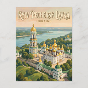 Kyiv Pechersk Lavra Ukraine Postcard
