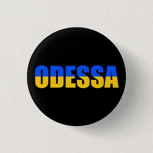 Kyiv Ukraine flag 3 Cm Round Badge (Front)