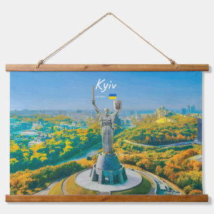 Kyiv, Ukraine - Mother Ukraine Monument Hanging Tapestry