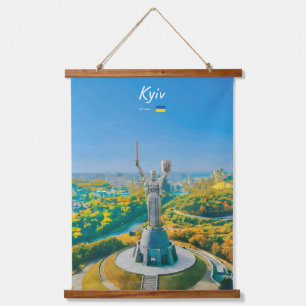Kyiv, Ukraine - Mother Ukraine Monument Hanging Tapestry