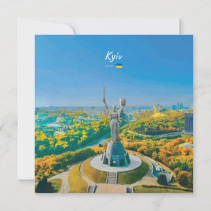 Kyiv, Ukraine - Mother Ukraine Monument Invitation