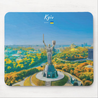 Kyiv, Ukraine - Mother Ukraine Monument Mouse Mat