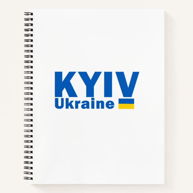 Kyiv, Ukraine Spiral Notebook  (Front)