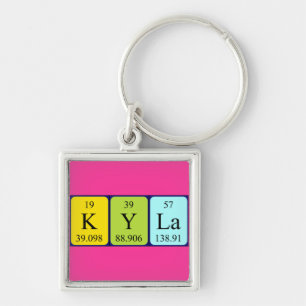 Kyla periodic table name keyring