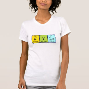 Kyla periodic table name shirt
