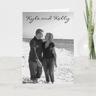 Kyle and Kelly invitation