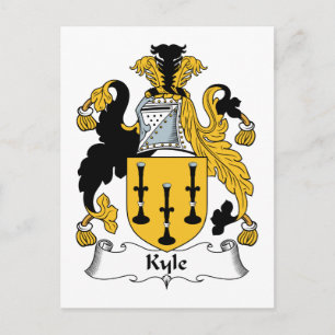Kyle Family Crest Postcard