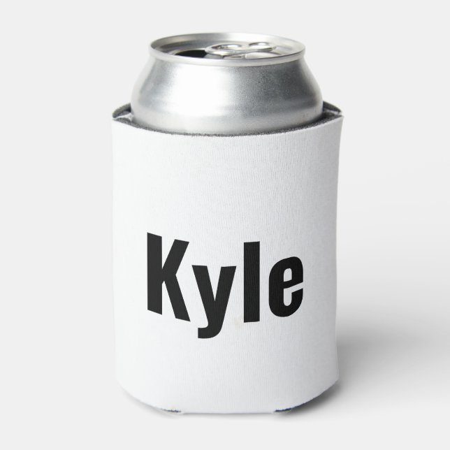 Kyle Mens Name, Can Cooler (Can Front)