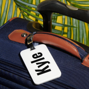 Kyle Mens Name, Luggage Tag