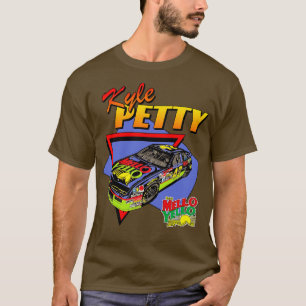 Kyle Petty Mello Yellow Retro NasDesign T-Shirt