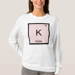 Kylee Name Chemistry Element Periodic Table T-Shirt