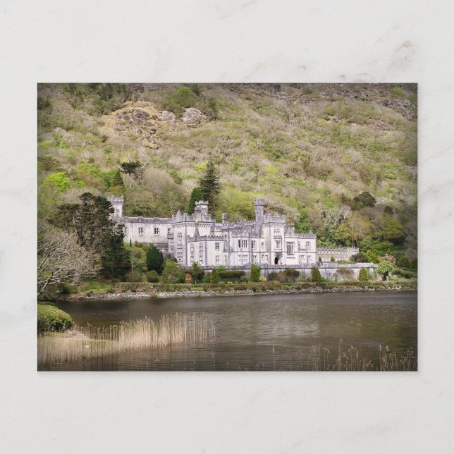 Kylemore Abbey Castle in Ireland Postcard (Front)