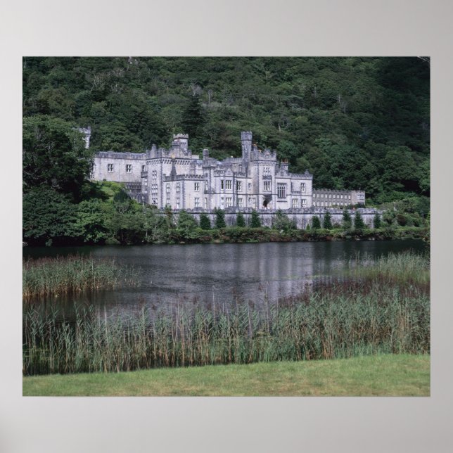 Kylemore Abbey, Connemara, County Galway, Poster (Front)