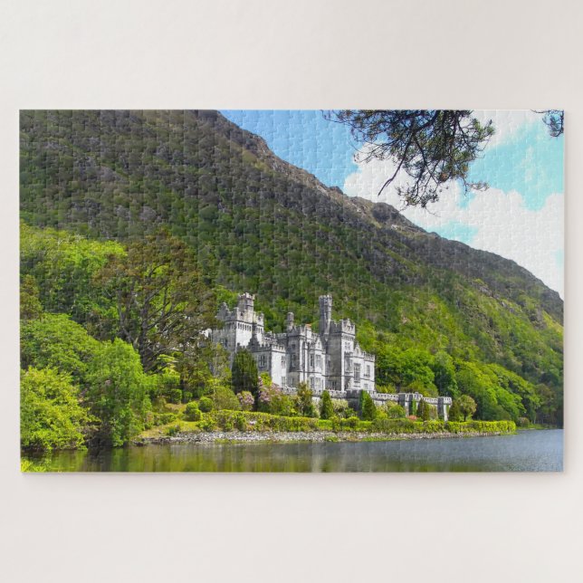 Kylemore Abbey Connemara Galway Ireland. Jigsaw Puzzle (Horizontal)
