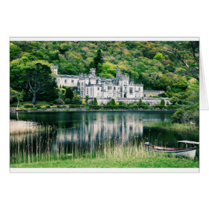 Kylemore Abbey &Connemara Ireland  Scenic Postcard