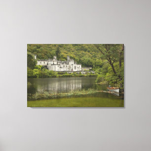Kylemore Abbey, County Galway, Ireland, Canvas Print