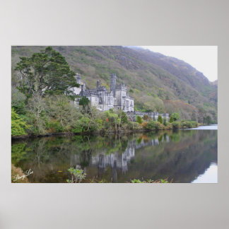 Kylemore Abbey, Ireland Poster