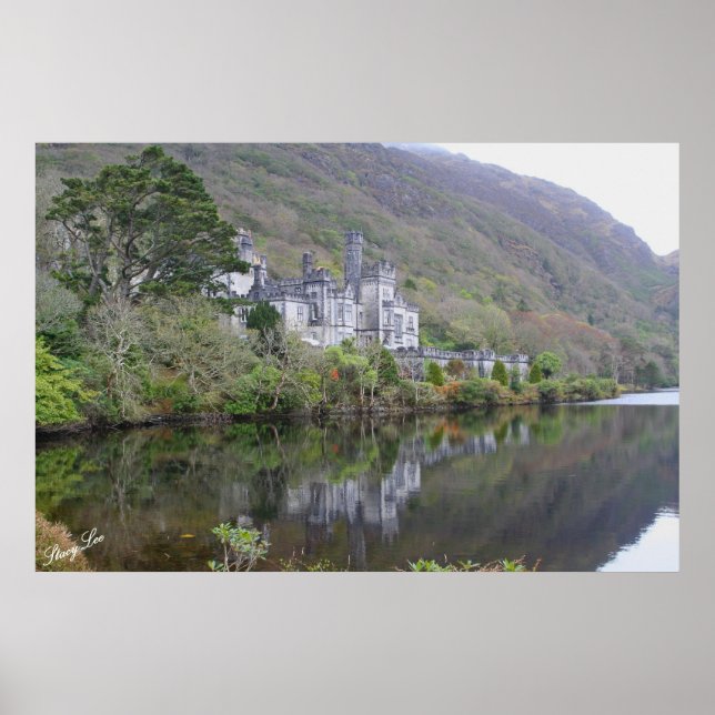 Kylemore Abbey, Ireland Poster (Front)