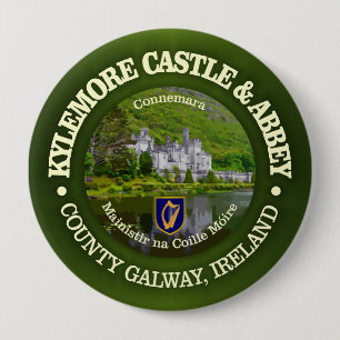 Kylemore Castle & Abbey (rd) 10 Cm Round Badge