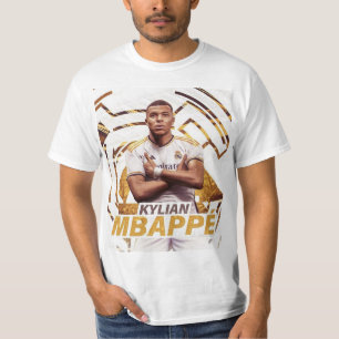 Kylian Mbappe Real Madrid Player T-Shirt