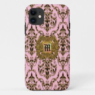 Kylsworth Damask Victorian Girl iPhone 11 Case