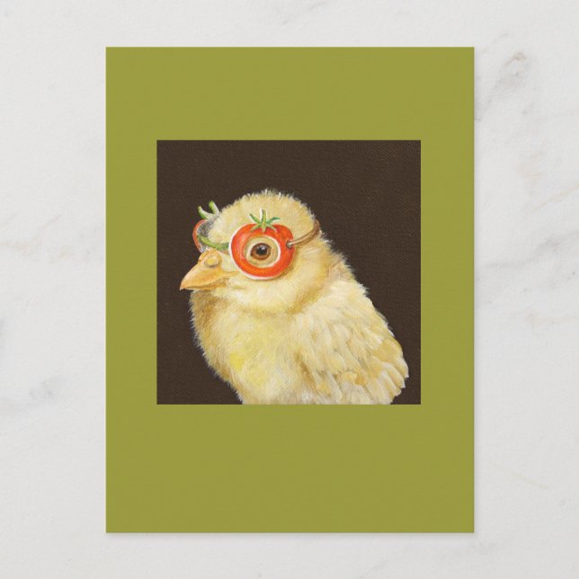 Kymberly (party peep) postcard (Front)