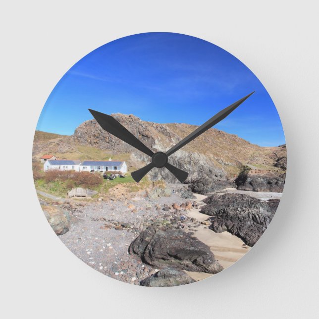 Kynance Cove Wall Clock (Front)