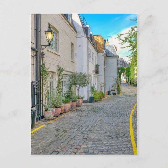 Kynance Mews, Kensington, London UK Postcard (Front)