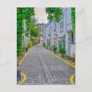 Kynance Mews, Kensington, London UK Postcard