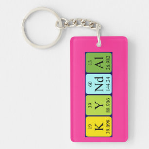 Kyndal periodic table name keyring