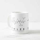 Kynlee peptide name mug (Front Left)