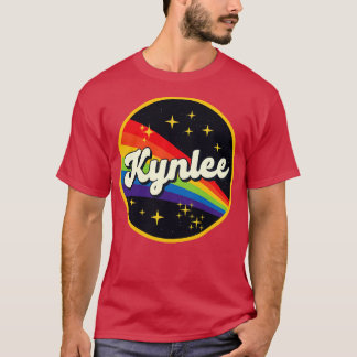 Kynlee Rainbow In Space Vintage Style T-Shirt