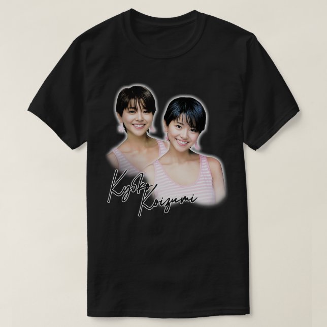 Kyoko Koizumi Retro 80s Fan Design 1 T-Shirt (Design Front)