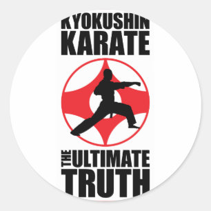 Kyokushin_0001.png Classic Round Sticker