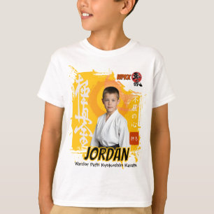 Kyokushin Dojo Photo Student Yellow Belt Team T-Shirt