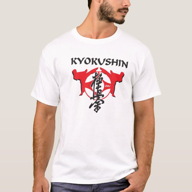 Kyokushin kanku & kanji T-Shirt (Front)