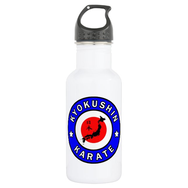 Kyokushin Karate 532 Ml Water Bottle (Front)