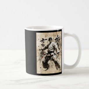 Kyokushin Karate Japanese Calligraphy Martial Arts Coffee Mug